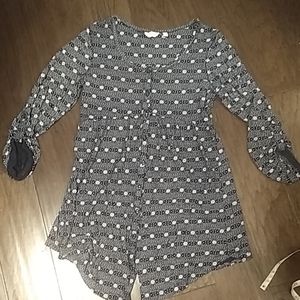 Fat Face navy floral shirt size UK 10 / US 6